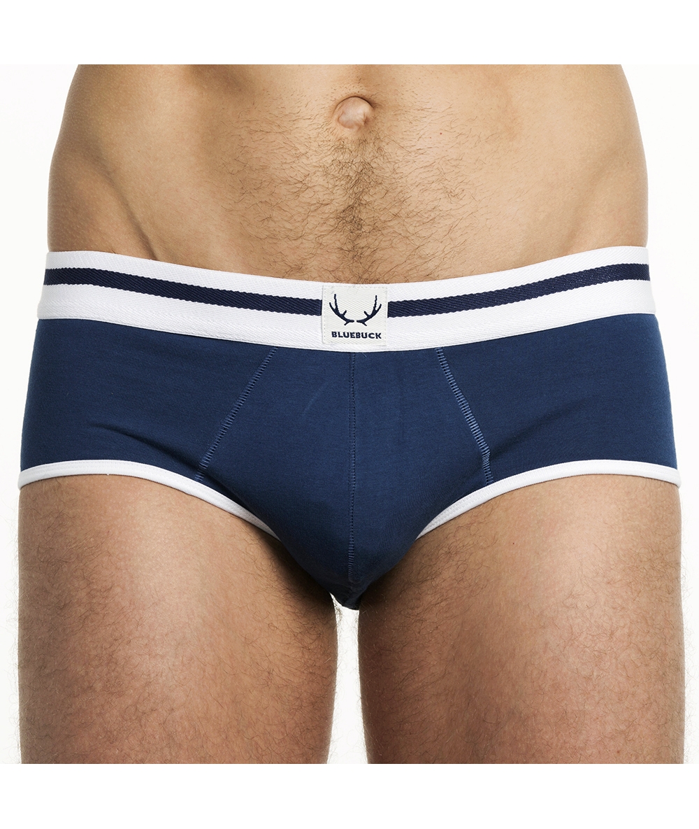 Slip marine bandes blanches bluebuck