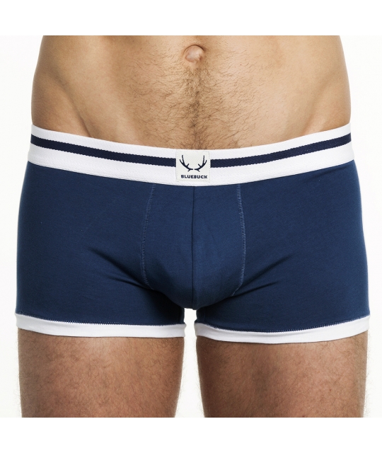Shorty marine bandes blanches