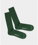Chaussettes Ribbed Forest Green