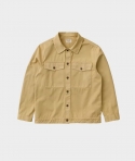 Colin Canvas Overshirt Army
