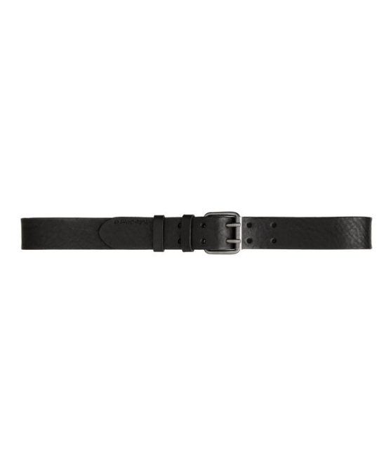 NUDIE JEANS CEINTURE JEFFSON DOUBLE PRONG BLACK