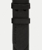 NUDIE JEANS CEINTURE JEFFSON DOUBLE PRONG BLACK