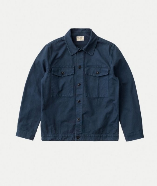 Colin Canvas Overshirt Army