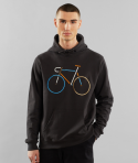 Hoodie Falun Color Bike Charcoal Forged Iron