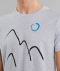 T-shirt Stockholm Marker Mountain Grey Melange