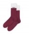 CHAUSSETTES SOLID DARK RED