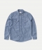 Chemise George Chambray Indigo