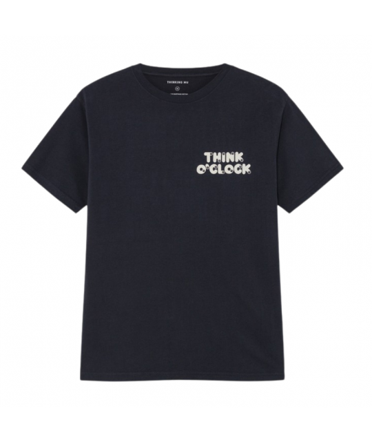 T-shirt Think O'Clock Navy