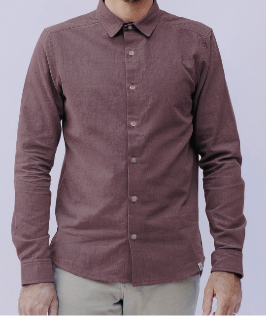 Chemise Héron Bordeaux
