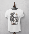 T-Shirt Big Game Hunters Vintage White