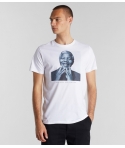 T-shirt Stockholm Mandela Smile White