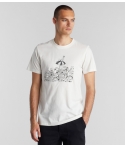 T-shirt Stockholm Beach Off-White