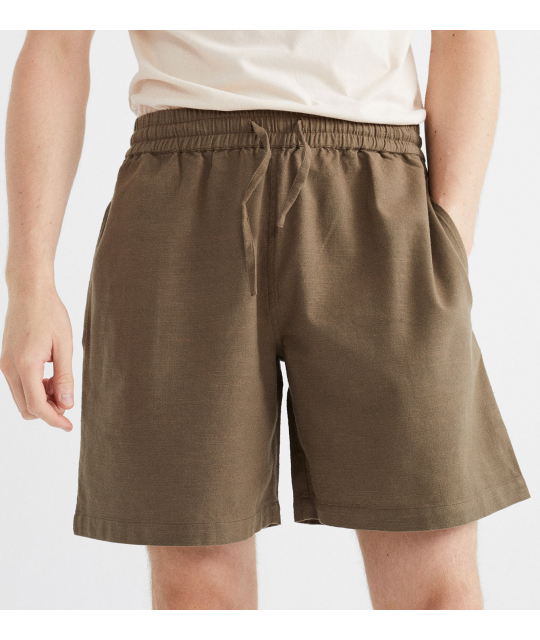 Short Henry Olive Green