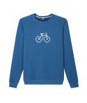Sweat Sacha G Print Velo Infini Bleu