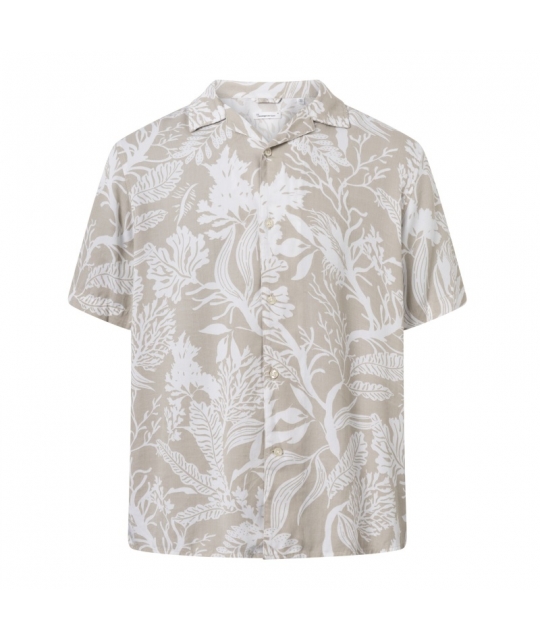 poplin seabreeze shirt 1228 Light feather gray