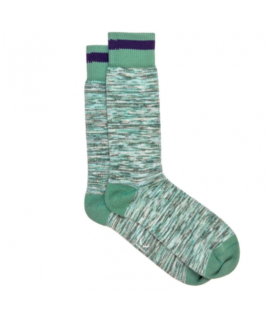 Nautical Green Socks