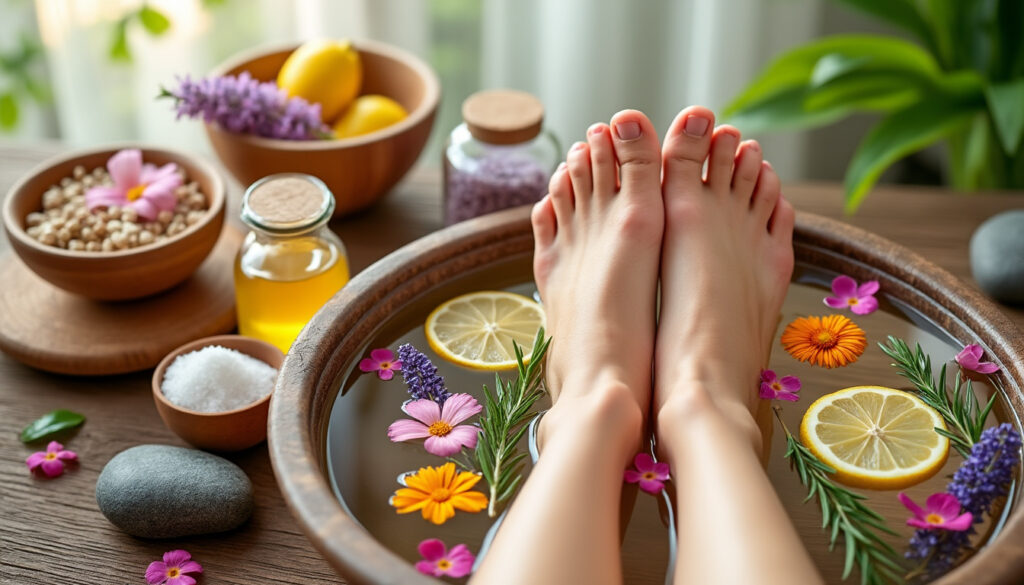 découvrez les bienfaits du bain de pied et nos recettes naturelles pour vous relaxer efficacement et prendre soin de vous au quotidien.