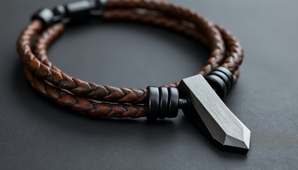 découvrez notre collier cuir pour homme alliant style masculin et tendance robuste, parfait pour affirmer votre personnalité avec élégance.