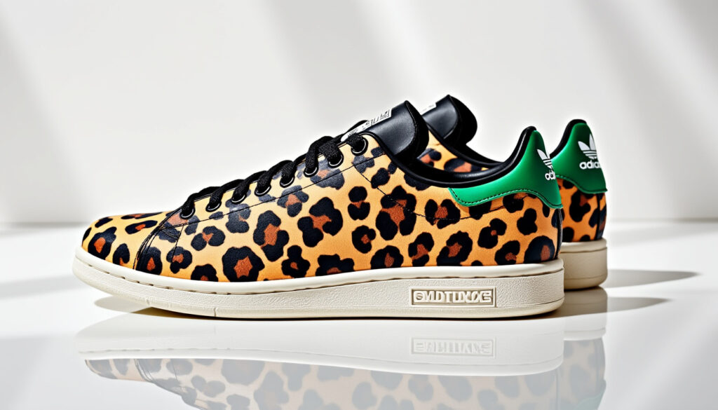 découvrez les baskets adidas stan smith leopard, alliant design original et style unique pour affirmer votre personnalité à chaque pas.