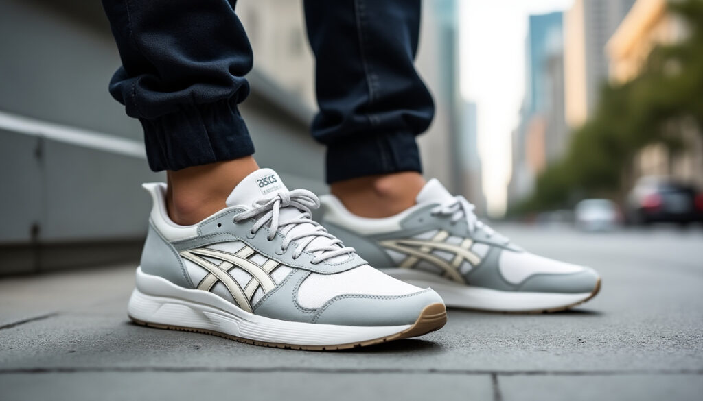 découvrez les asics gel nyc cream cloud grey, alliant confort exceptionnel et style urbain léger pour un look tendance et un grand bien-être au quotidien.