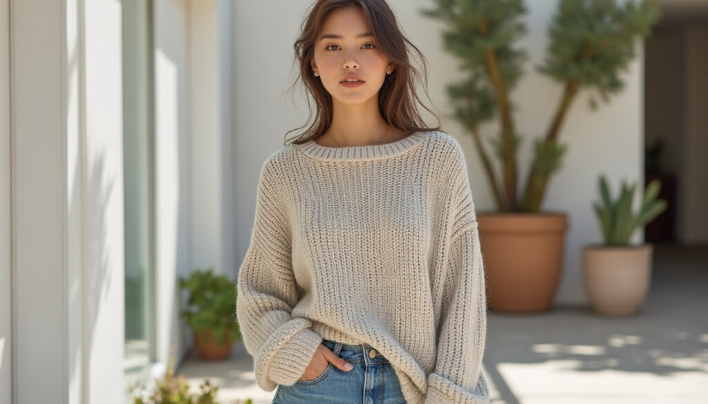 découvrez le pull boyish, alliant tendance oversize et style décontracté féminin pour un look moderne et confortable, parfait pour toutes les occasions.
