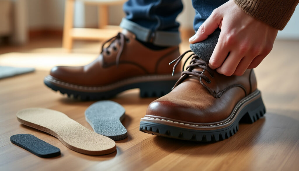 découvrez des astuces simples et efficaces pour ajuster la taille de vos chaussures lorsque les semelles sont trop grandes. confort et ajustement garantis !