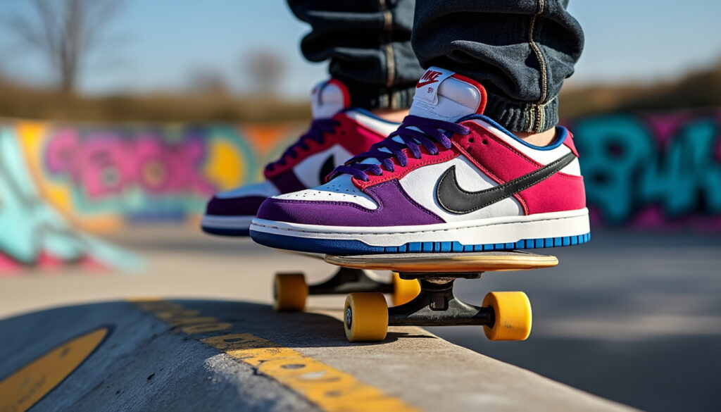 découvrez les nike dunk sb, des sneakers alliant style skate tendance et performance optimale pour rider avec confort et élégance.