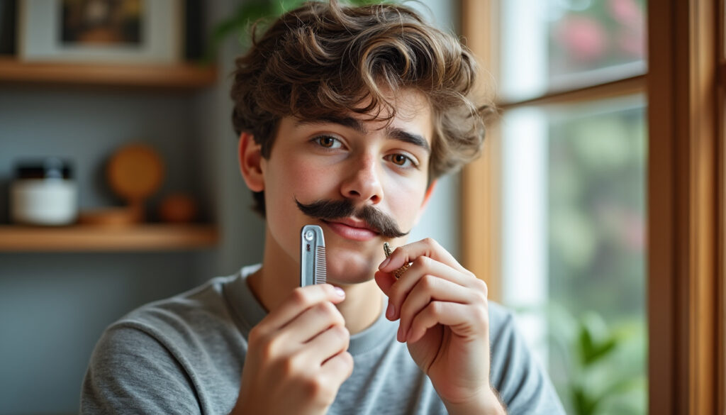 découvrez nos conseils pour entretenir naturellement la moustache des adolescents : quand commencer, les gestes à adopter et les astuces pour une barbe saine et stylée.