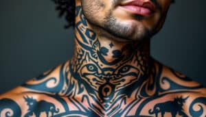 découvrez des idées et styles de tatouages pour le cou des hommes, alliant virilité et originalité pour un look unique et affirmé.